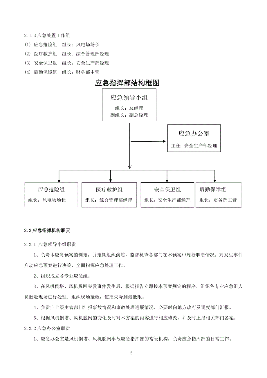 北京美川能源公司2021年风机倒塔专项应急预案_第4页