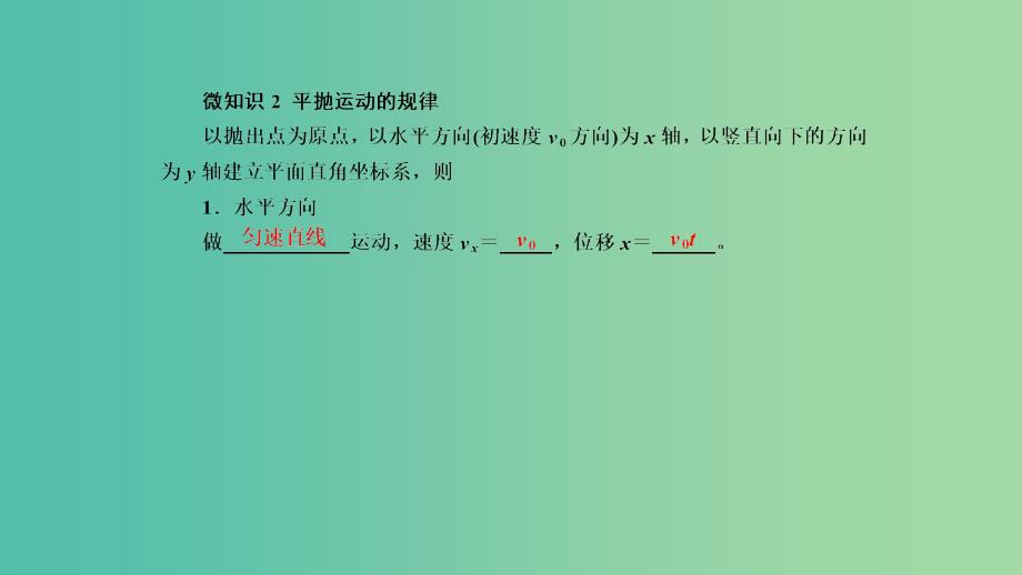 2019年高考物理一轮复习 第四章 曲线运动 万有引力与航天 第2讲 平抛运动课件.ppt_第3页