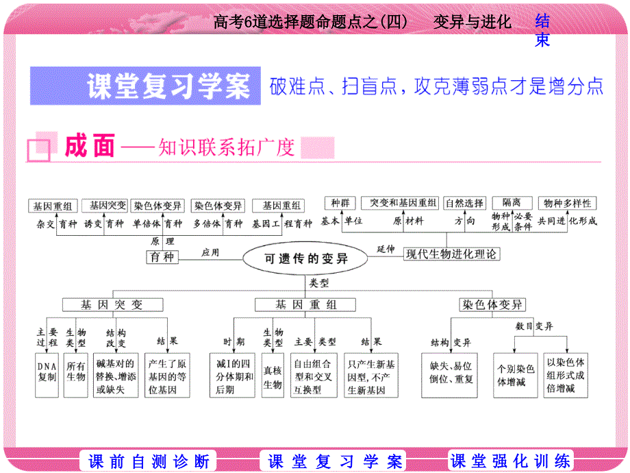 高考6道选择题命题点之四变异与进化_第3页