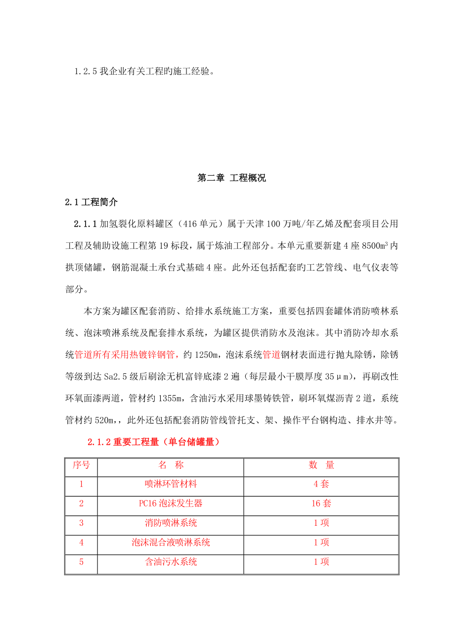 单元消防及给排水工程施工方案_第2页