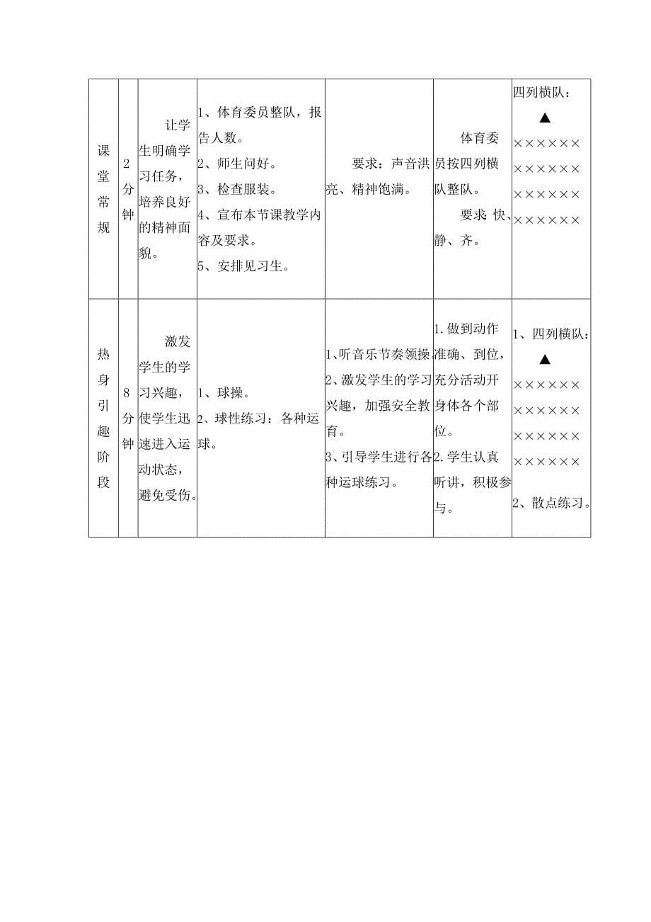 篮球移动接球——行进间单手低手投篮教学设计_第5页