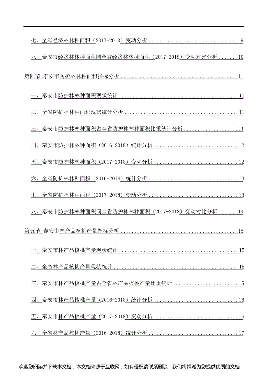 山东省泰安市林业生产具体情况3年数据分析报告2019版_第4页