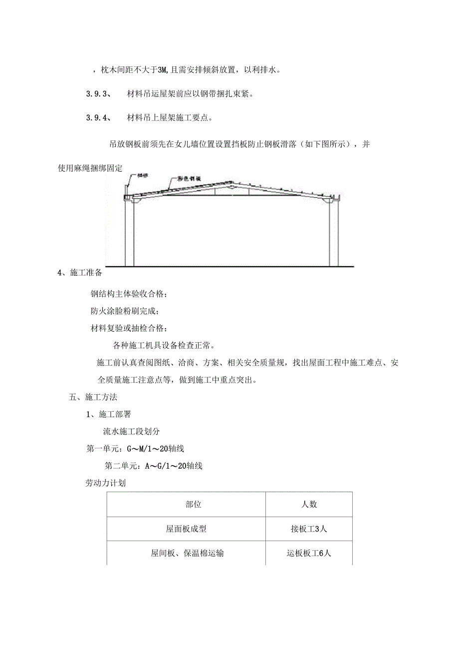 彩钢屋面工程施工方法实例_第3页