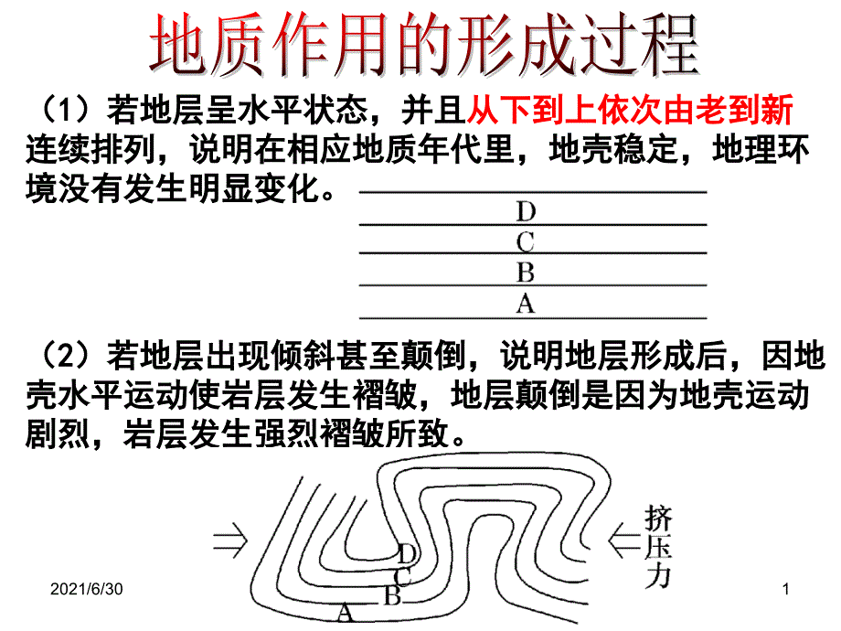 地质作用形成先后顺序_第1页