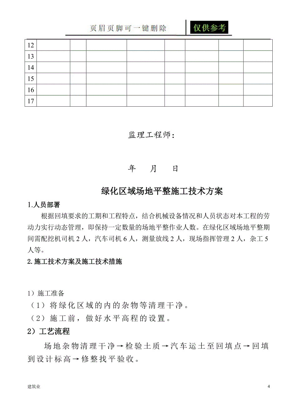 绿化区域场地平整[苍松文书]_第4页