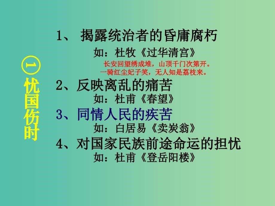 高中语文《第一单元 以意逆志》课件 新人教版选修《中国古代诗歌散文欣赏》.ppt_第5页