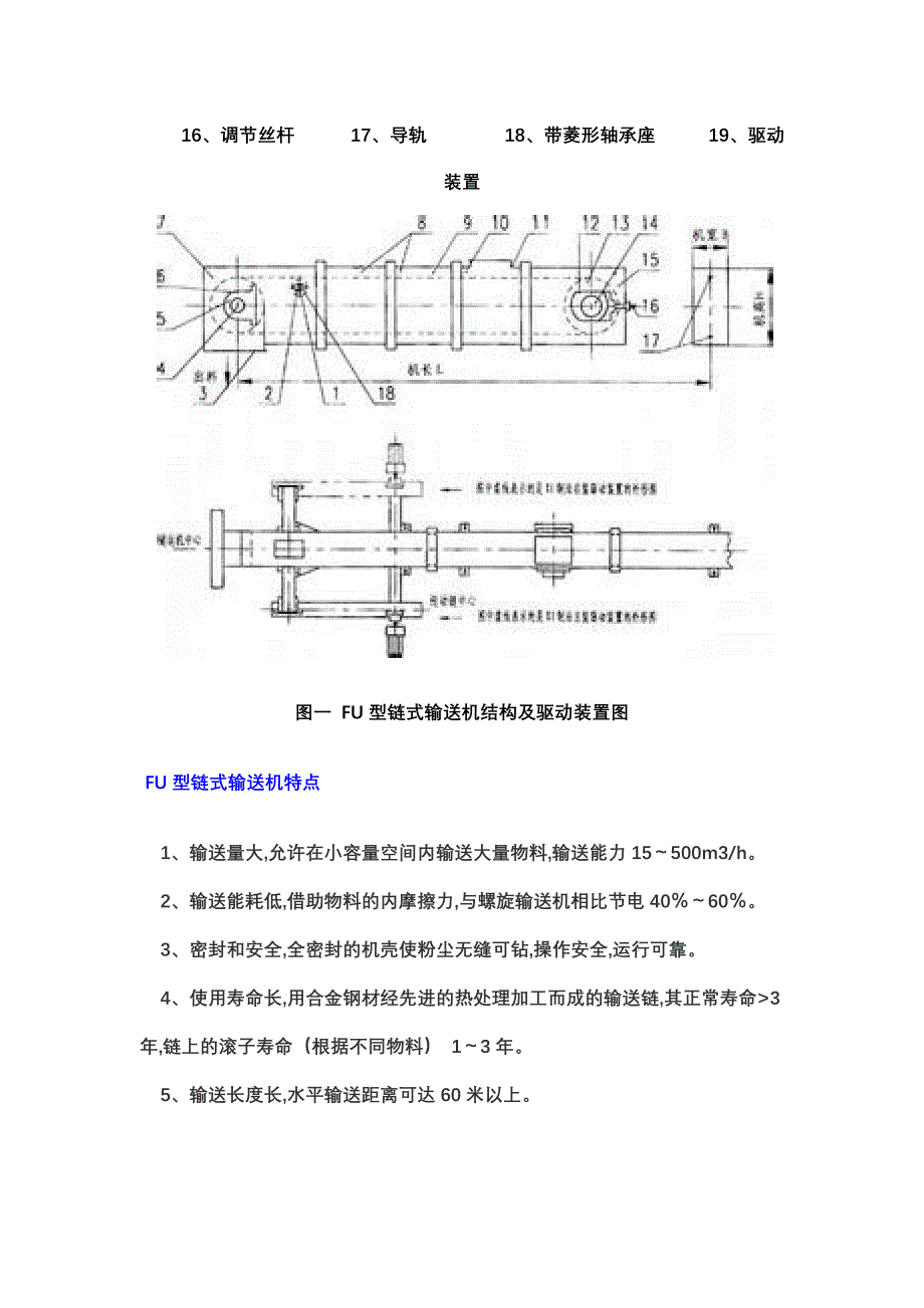 链式输送机图纸和技术参数_第2页