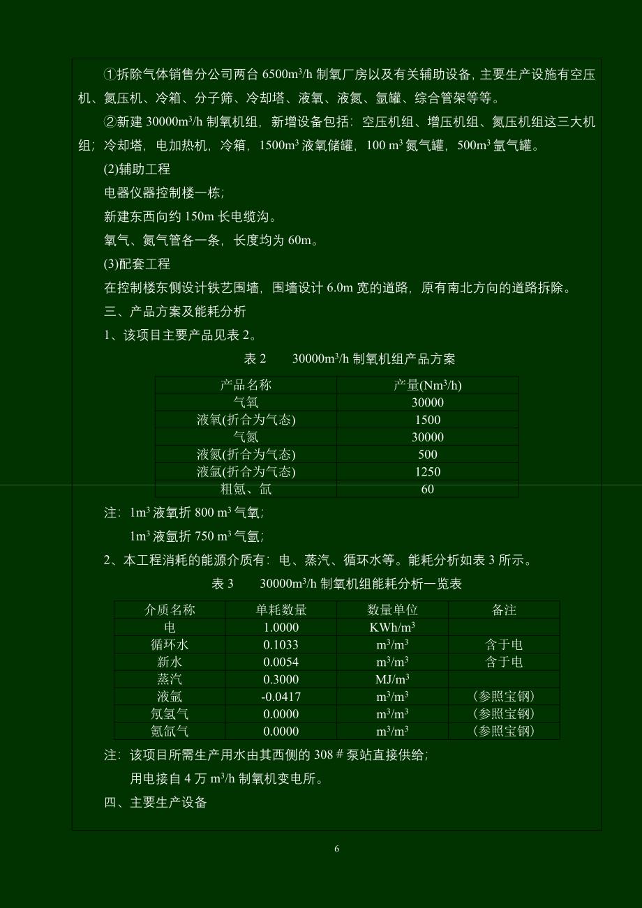 改建30000m3h制氧机组工程环评报告书_第4页