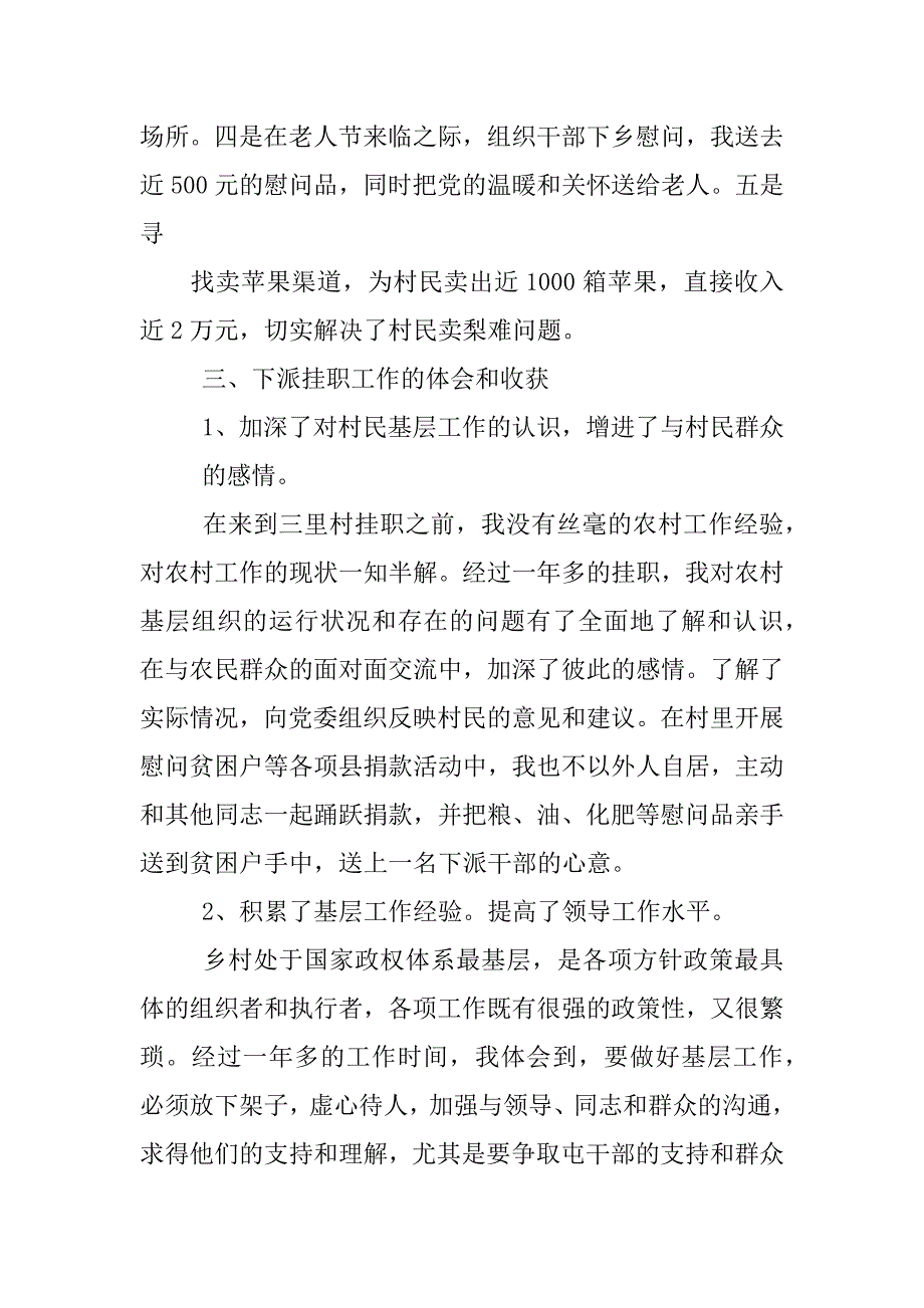 下派干部工作总结_第3页