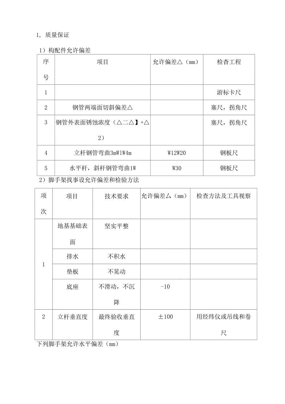 满堂红脚手架搭设专项施工方案_第5页