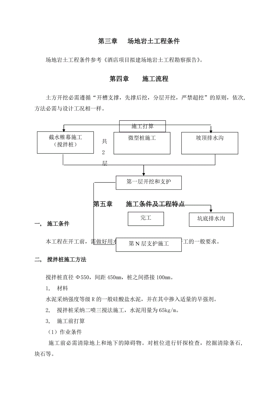 基坑支护施工组织设计方案国际大厦项目_第3页