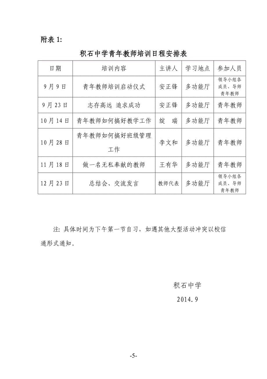 积石中学青年教师培训工作实施方案_第5页