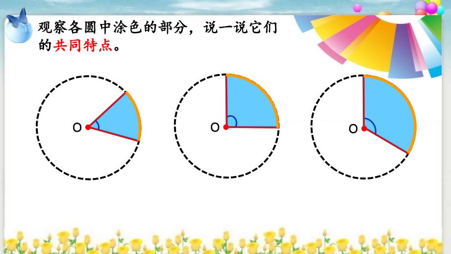 五年级下册数学《扇形的认识》苏教版课件_第4页