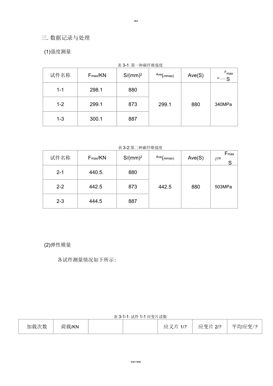 碳纤维管测定报告_第4页