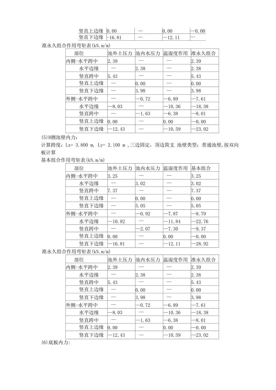 水池计算书_第5页