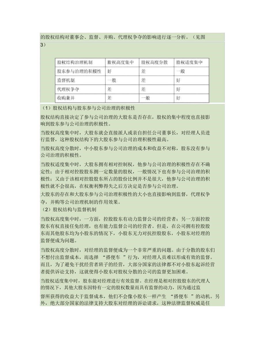 我国上市公司的治理结构的现状及完善措施(初稿)_第5页