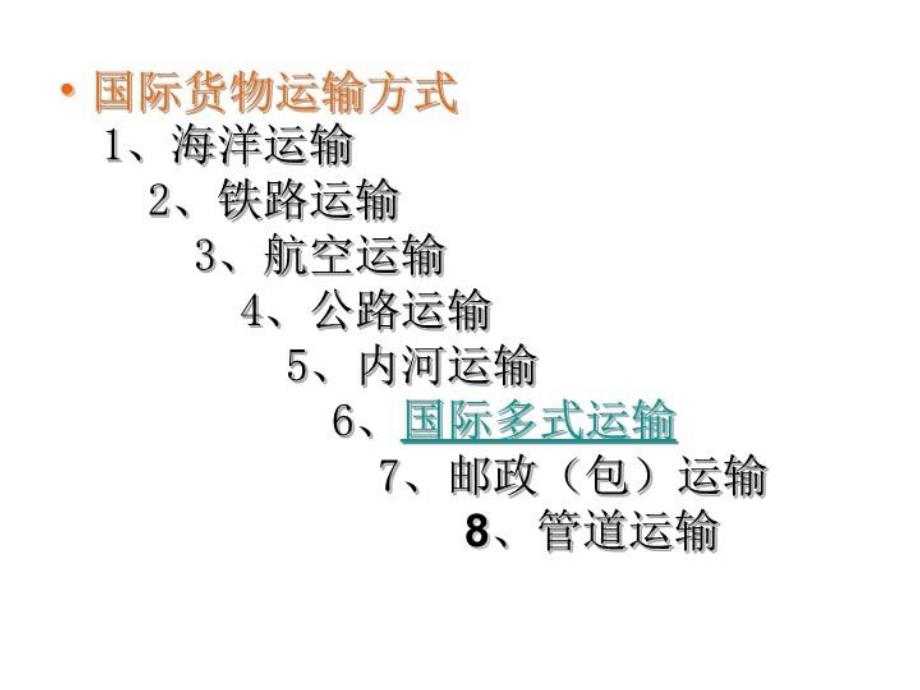 最新四章国际货物运输精品课件_第3页