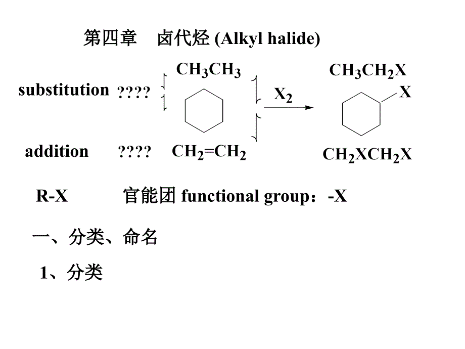 卤代烃(双语)_第1页