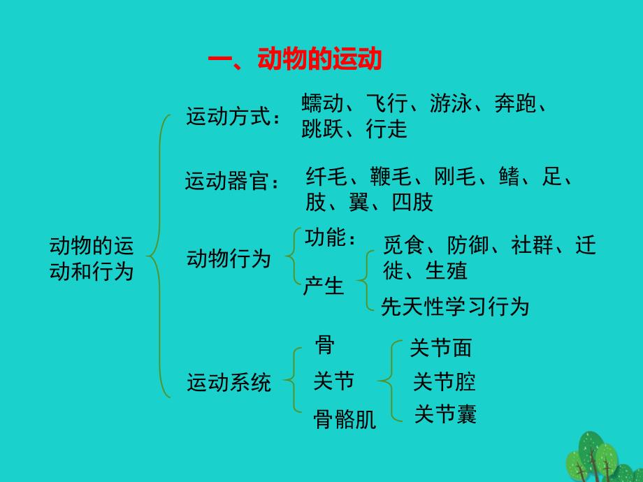 八年级生物上册 第五单元 第二章 动物的运动和行为复习课件2 （新版）新人教版_第2页