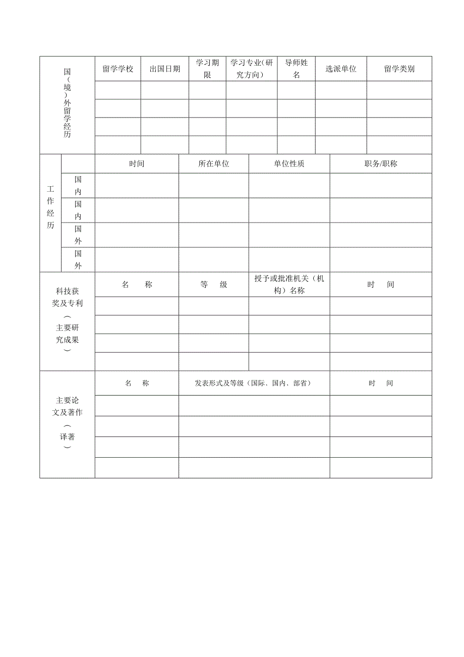 留学人员安置表2.0.doc_第2页