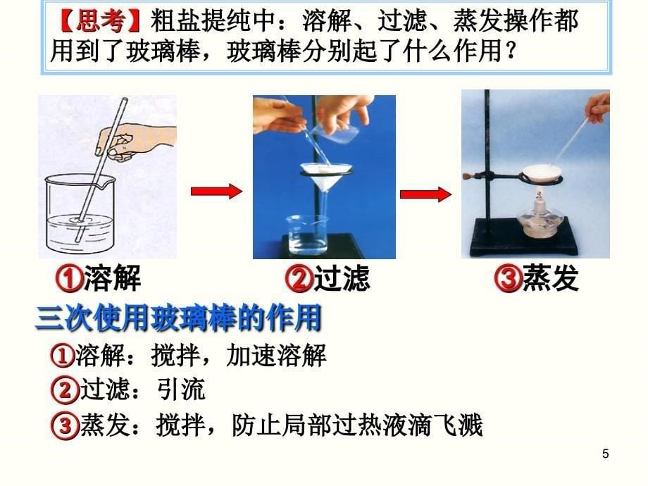 粗盐提纯除杂ppt课件_第5页