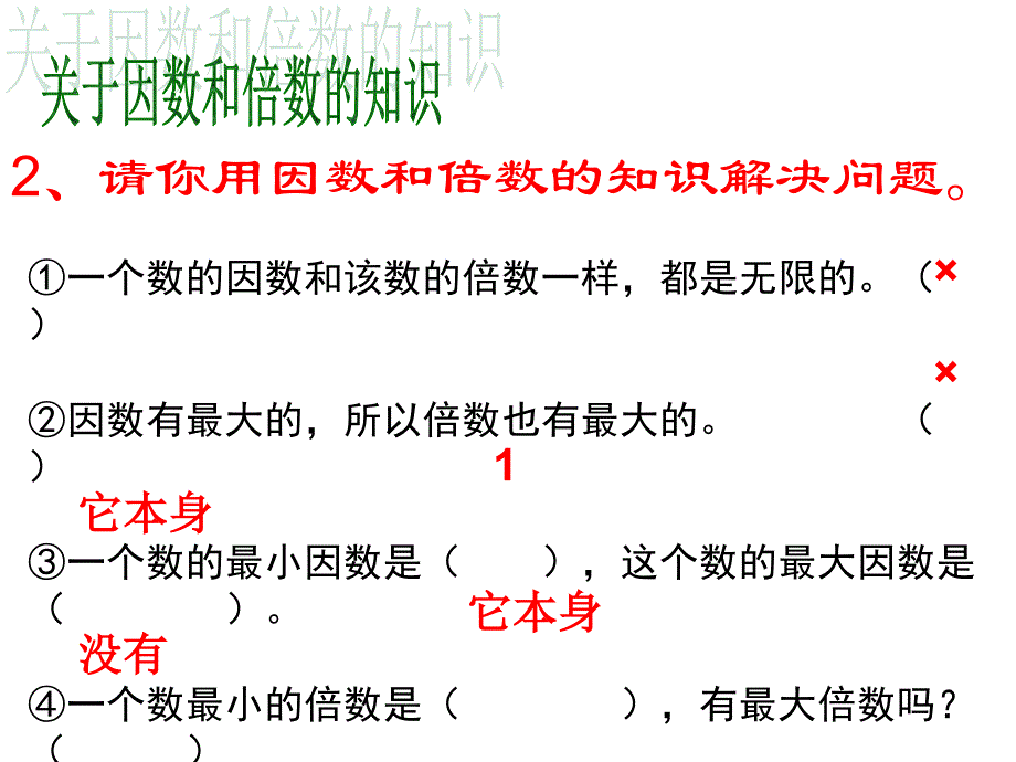 因数和倍数整理复习_第4页