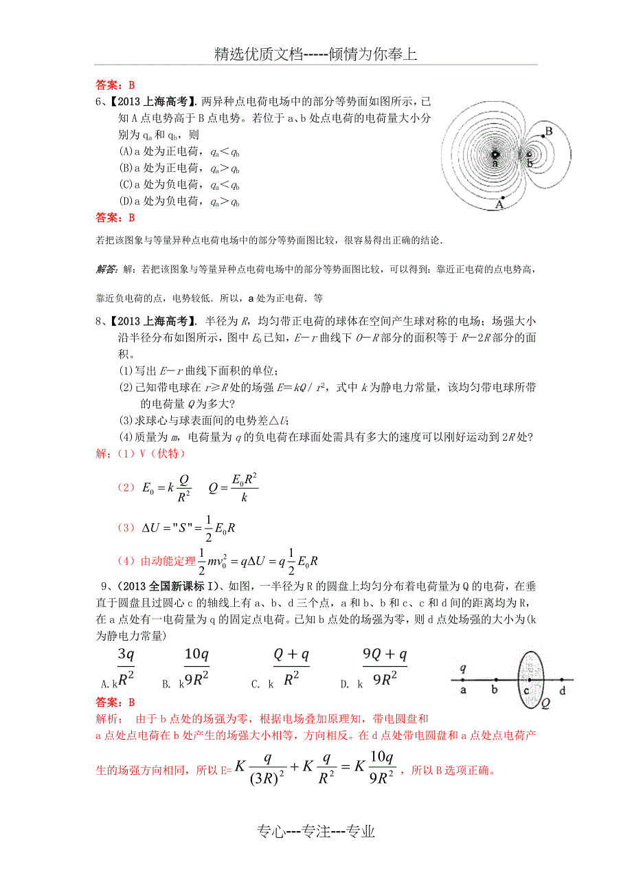 常见电场电场线分布规律_第4页