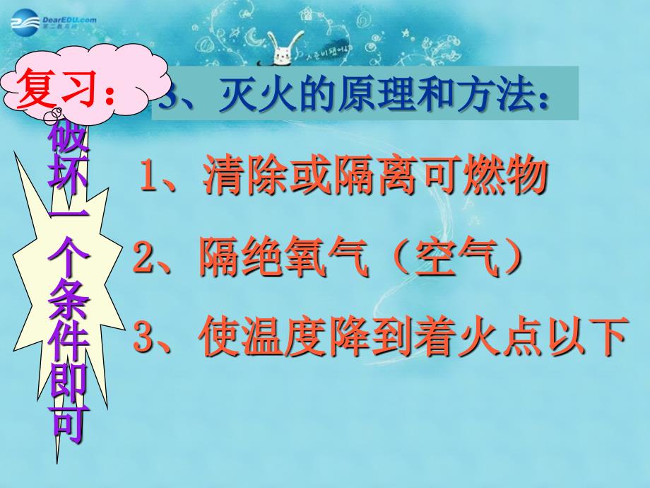 江西省芦溪县宣风镇中学九年级化学上册 第七单元 课题1 燃烧和灭火课件2 （新版）新人教版_第3页