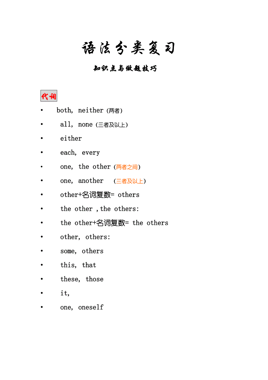 高三英语总结.doc_第1页