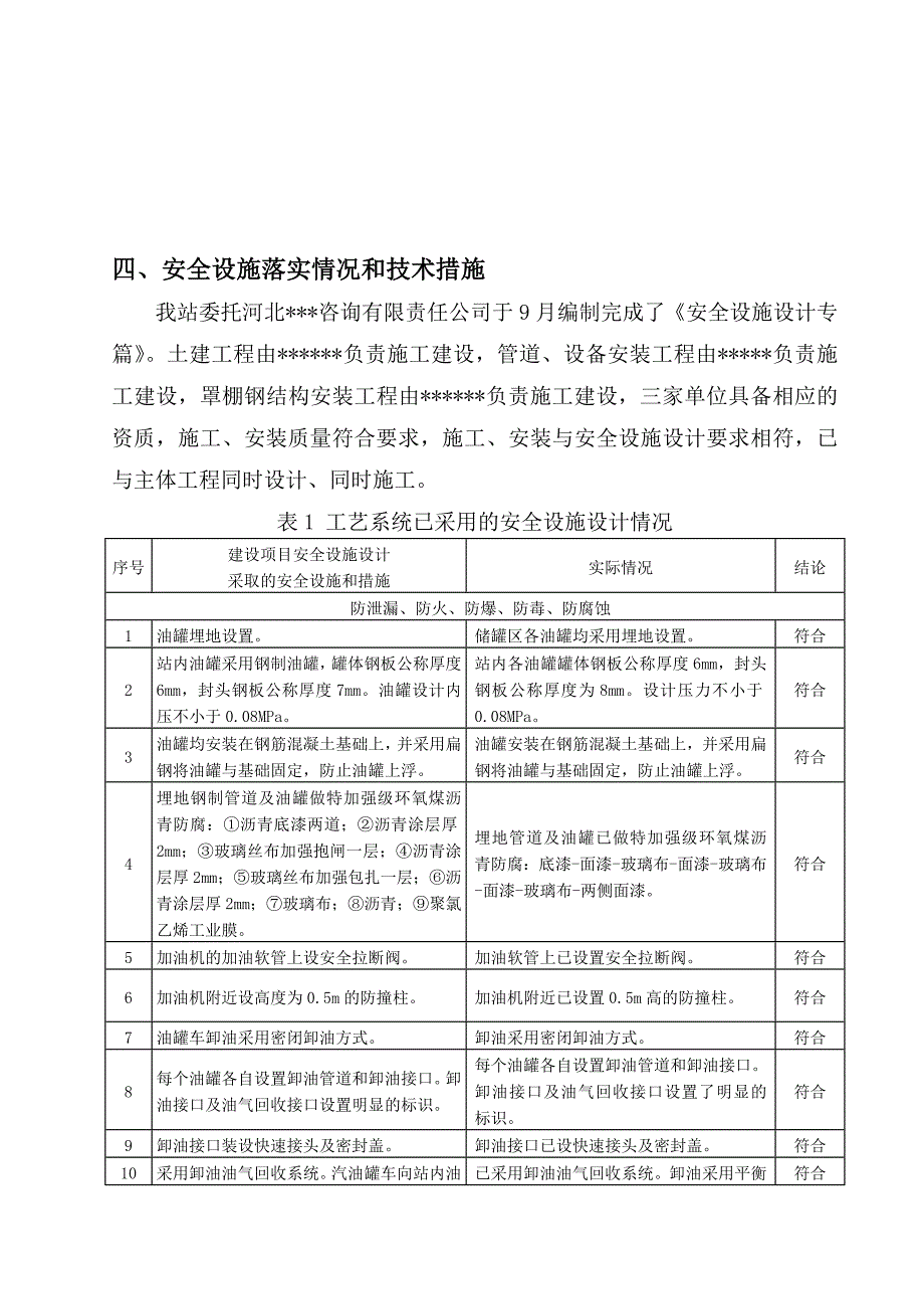 加油站竣工报告(建设单位)_第4页