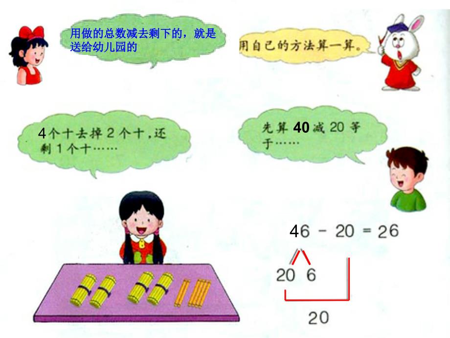 一年级下册两位数减整十数_第4页