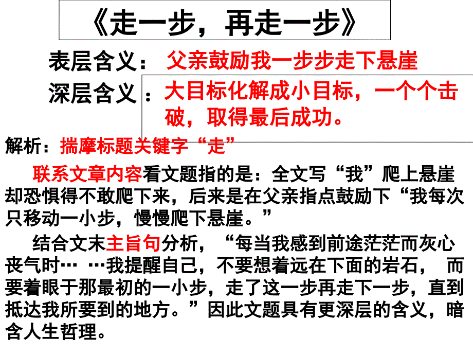 分析文章标题的含义和作用ppt课件_第4页