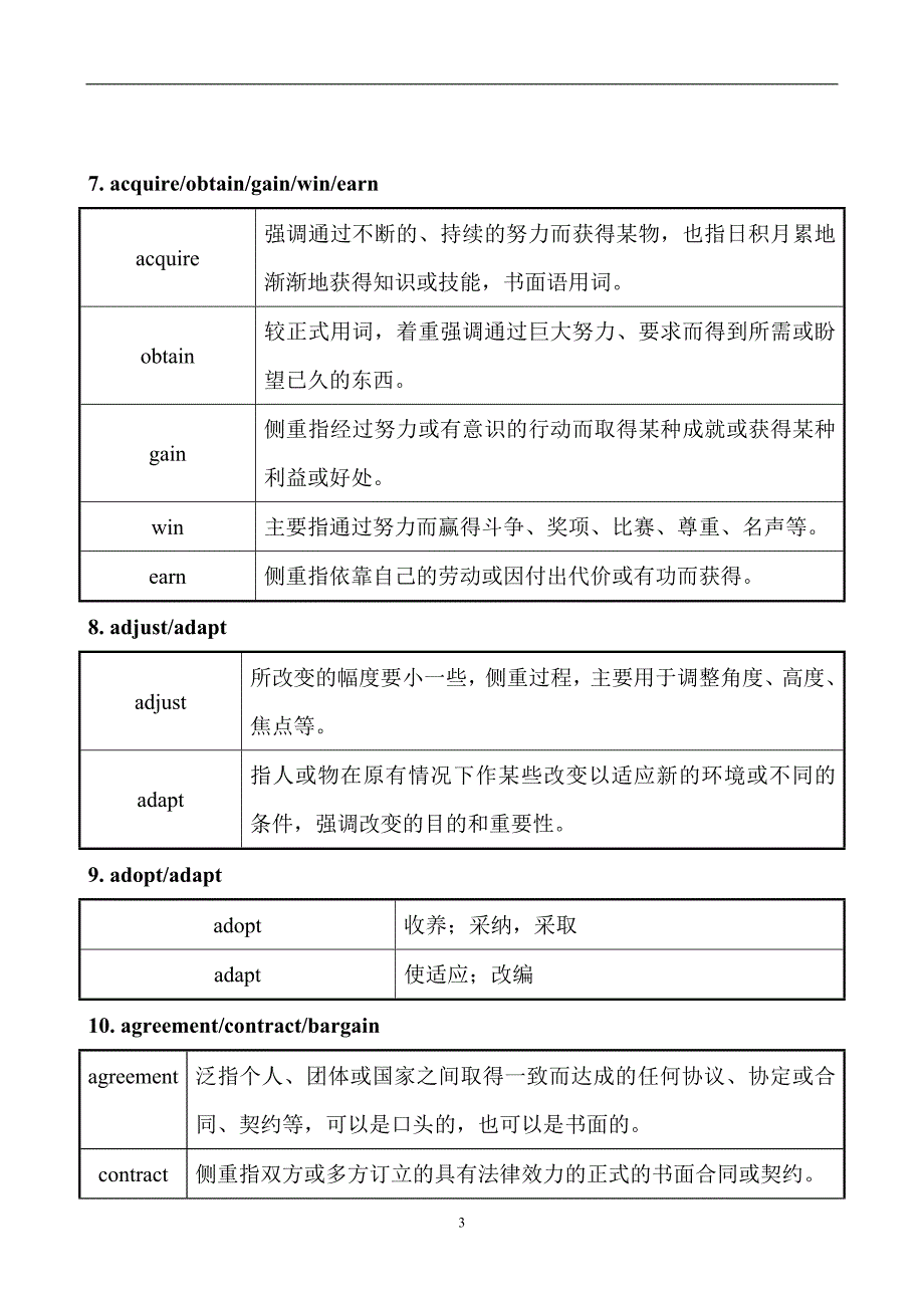 高中常用同义词辨析汇总_第3页