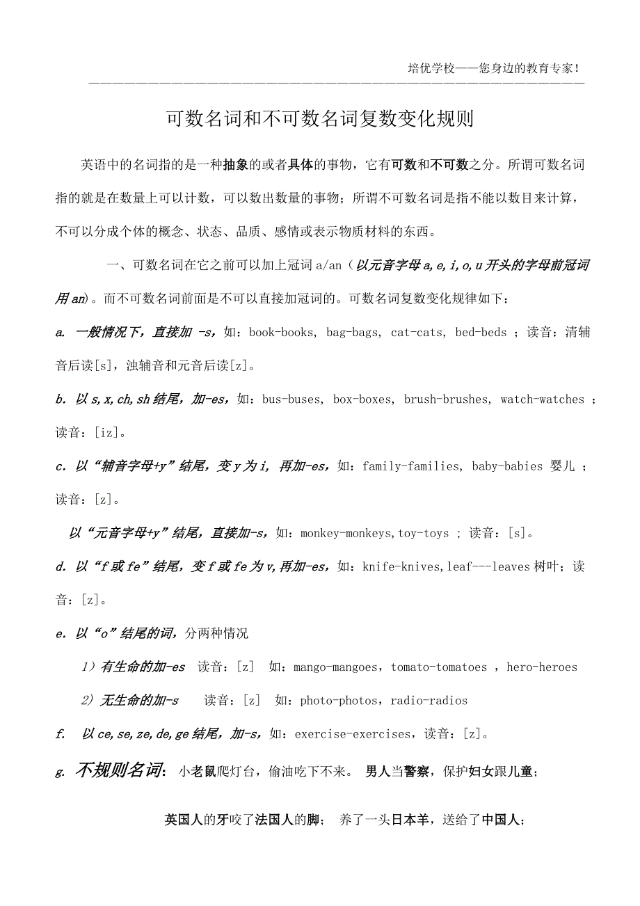 (完整版)1.英语名词单复数变化规律及练习题.doc_第5页