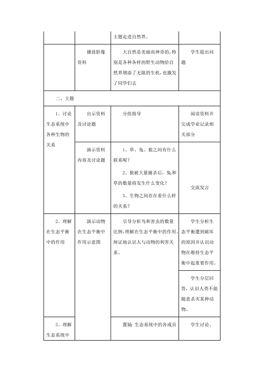 八年级生物上册-531-动物在自然界中的作用教案-新版新人教版_第2页