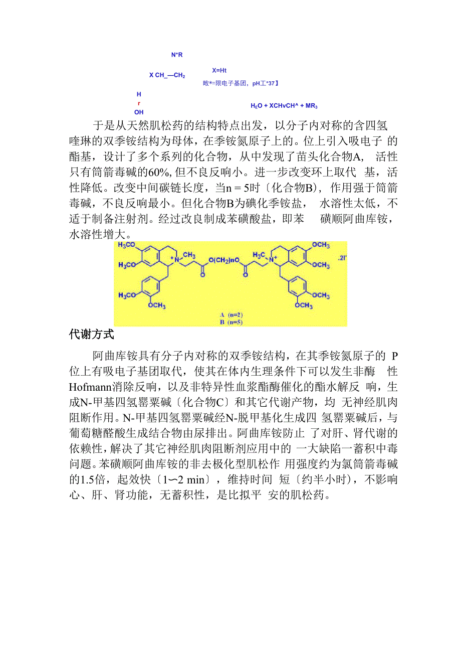 药品生产技术《四氢异喹啉类N受体拮抗剂_第2页