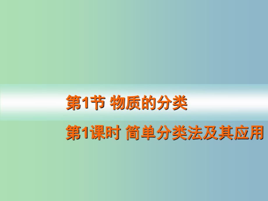 高中化学 第二章 第一节 物质的分类课件 新人教版必修1.ppt_第4页