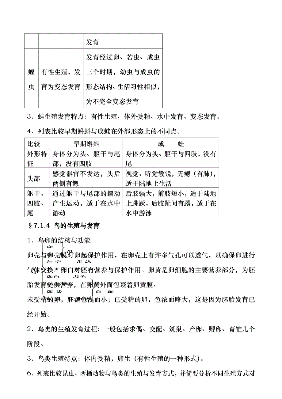 冀教版八年级下册生物知识点_第3页