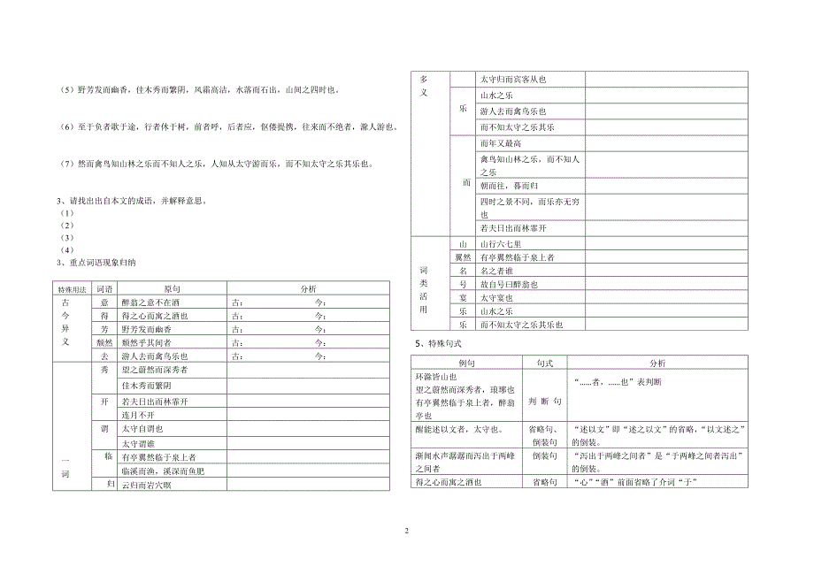 醉翁亭记（邬）_第2页