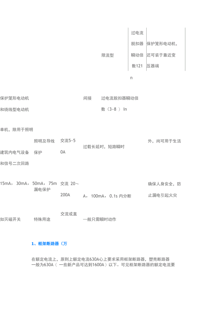 断路器的分类与选择_第4页