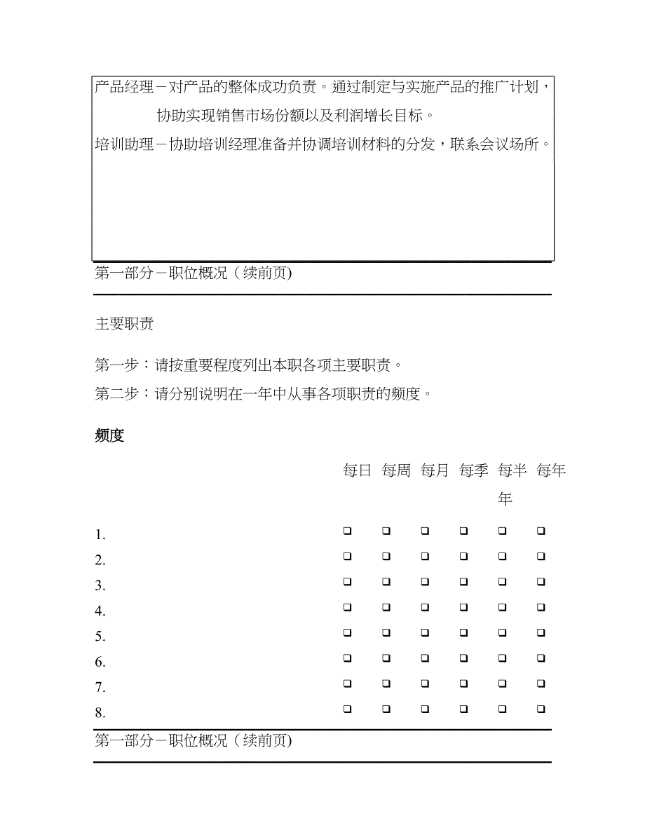 沈飞仓储职位分析调查问卷_第3页