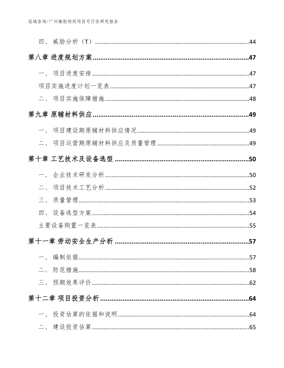 广州橡胶助剂项目可行性研究报告（模板参考）_第4页