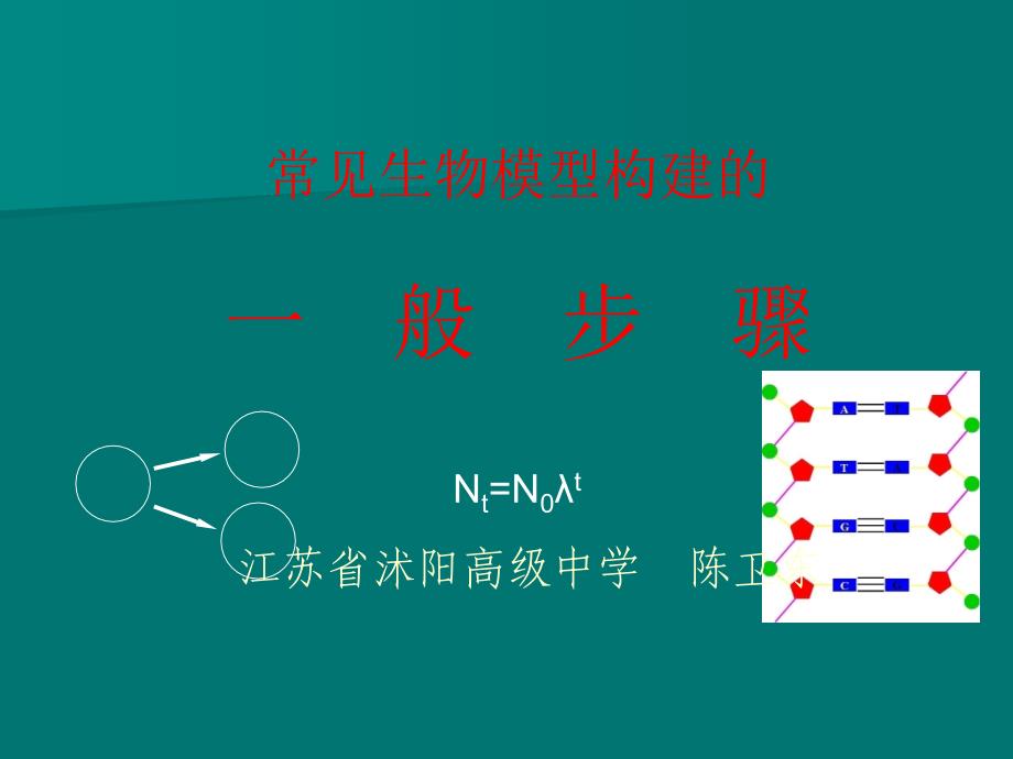 常见生物模型构建的一般步骤_第1页