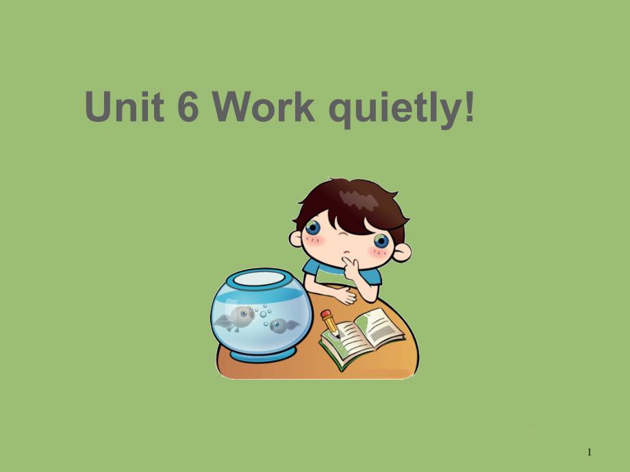 新人教版PEP五年级英语下册Unit6WorkquietlyPartALet27stalk优质公开课课堂PPT_第1页