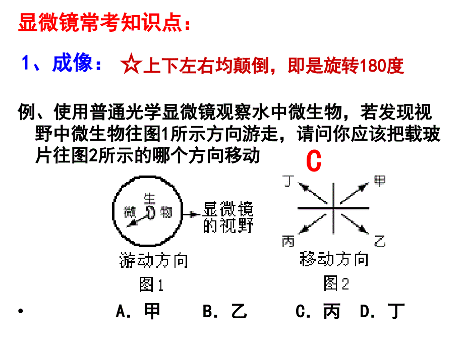 显微镜的使用、三大有机物鉴定_第4页