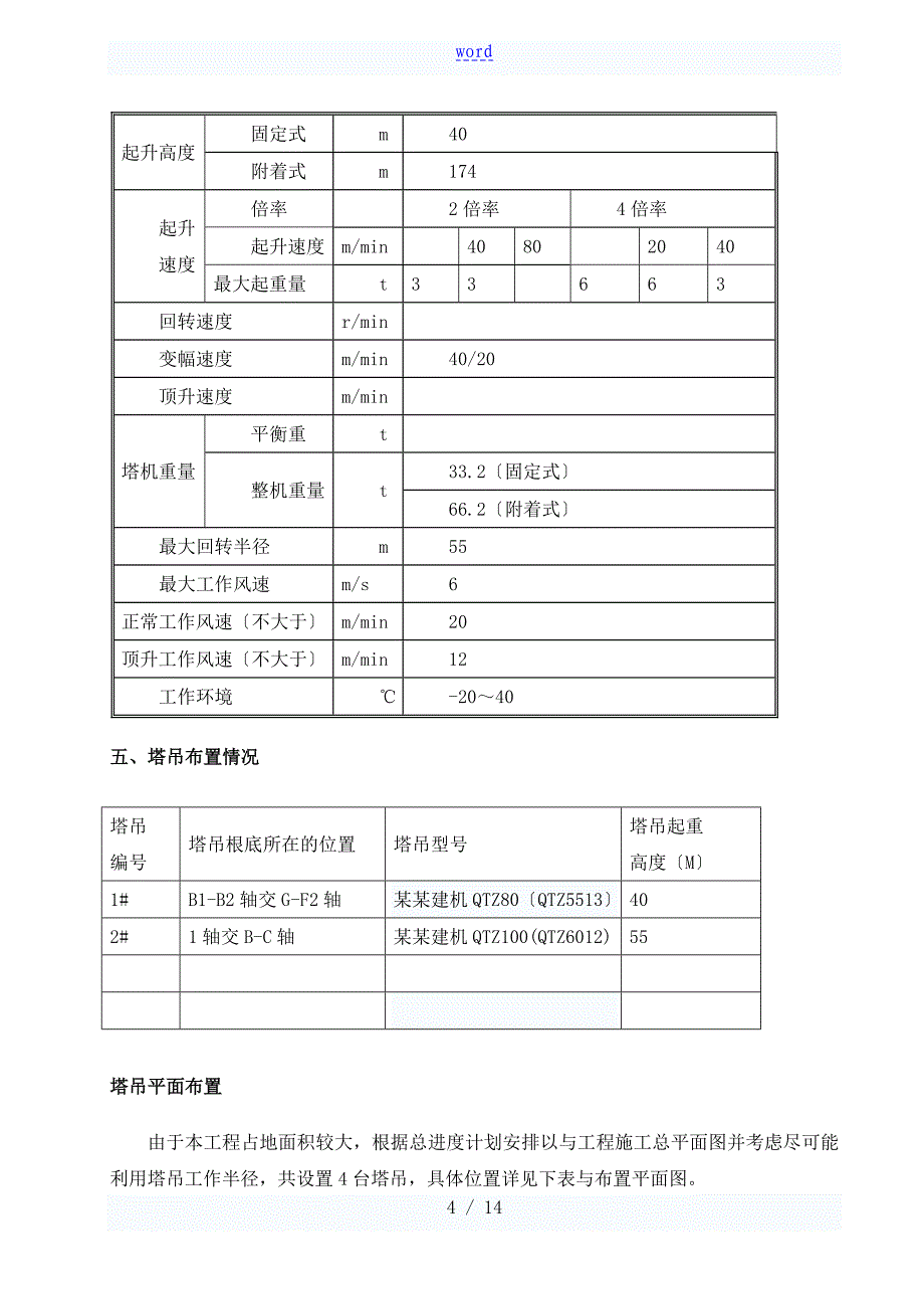 塔吊防碰撞专项施工方案设计_第4页