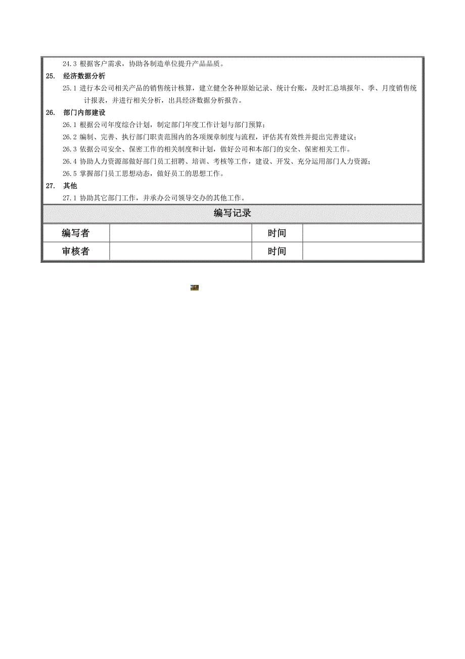 销售部部门职责样板.doc_第5页