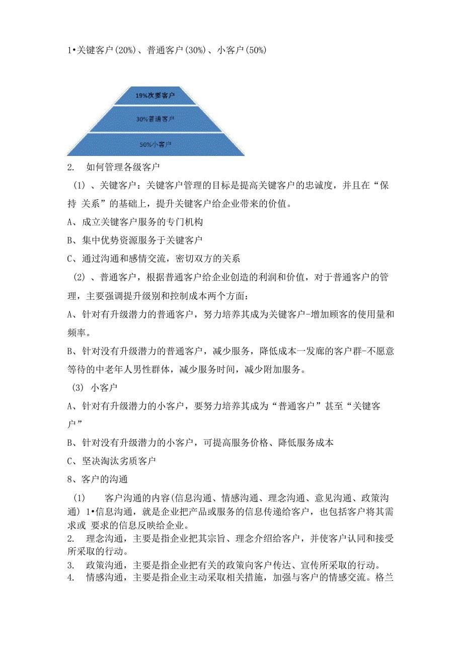 客户关系管理重点(清华大学出版社第三版)_第5页