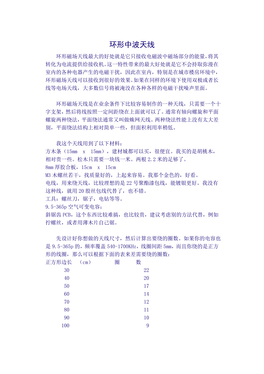 环形中波天线的详细制作方法.doc_第1页