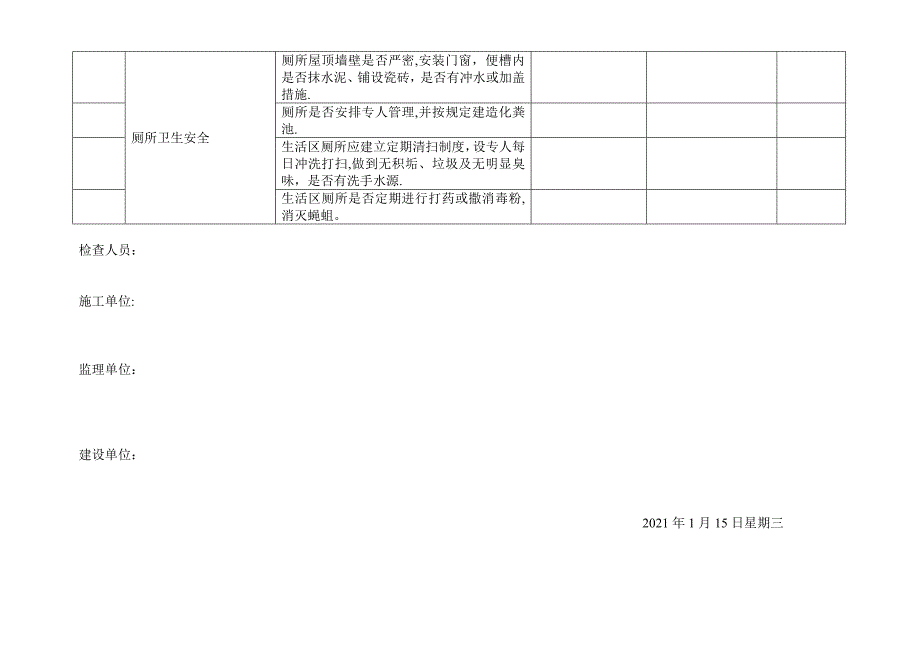 最新节假日前安全检查表5_第4页